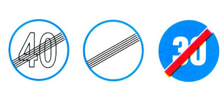 Biển Báo Hết Hạn Chế Tốc Độ Tối Đa, Tối Thiểu bien bao het han che toc do